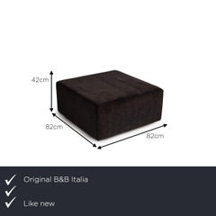 B&B Italia Arne Fabric Stool Gray