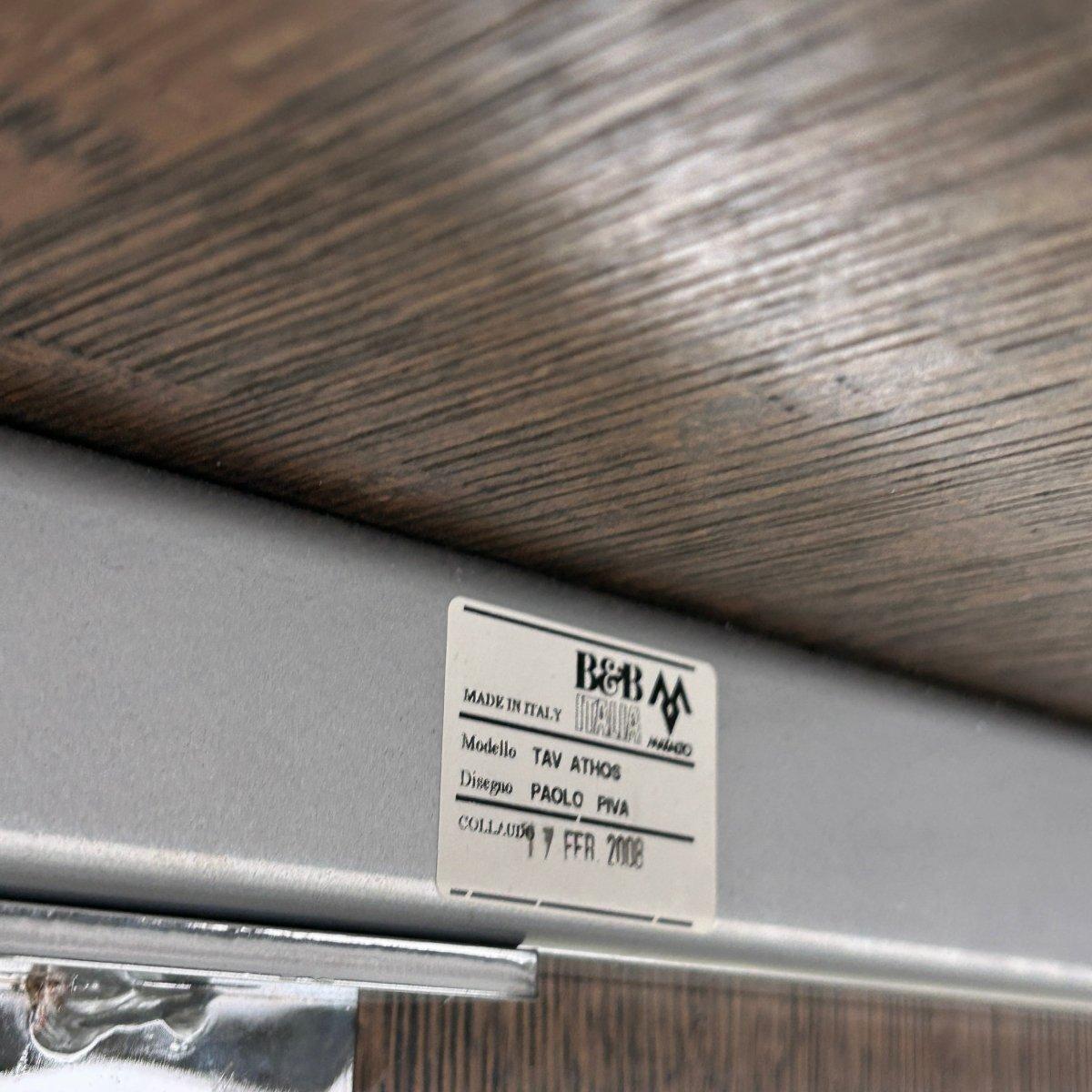 XXI secolo e contemporaneo B&B Italia Athos Dining Table by Paolo Piva in vendita