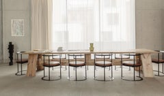 Petit fauteuil Azucena Catilina avec assise tapissée de Luigi Caccia Dominioni