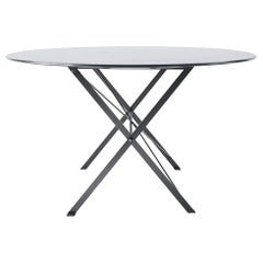 Azucena Small Cavalletto Oval Table by Luigi Caccia Dominioni