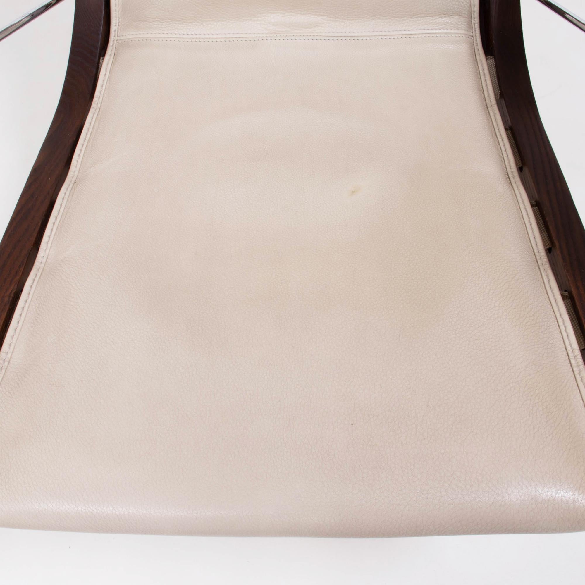 B&B Italia by Antonio Citterio Cream Leather J.J. Armchair, 2012 3