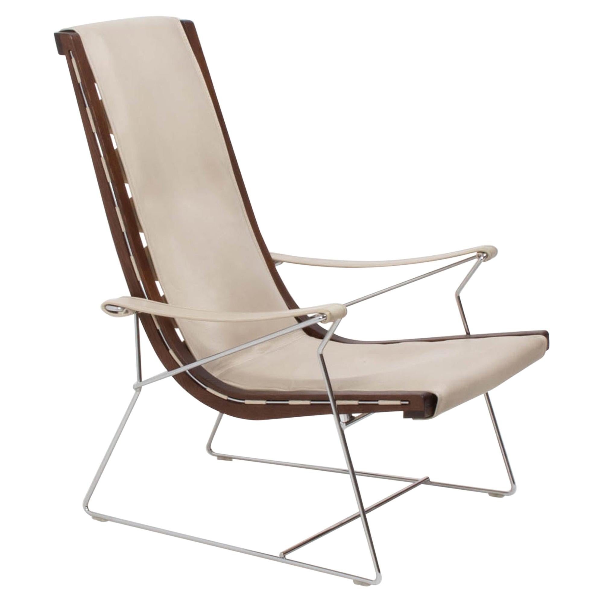 B&B Italia by Antonio Citterio Cream Leather J.J. Armchair, 2012