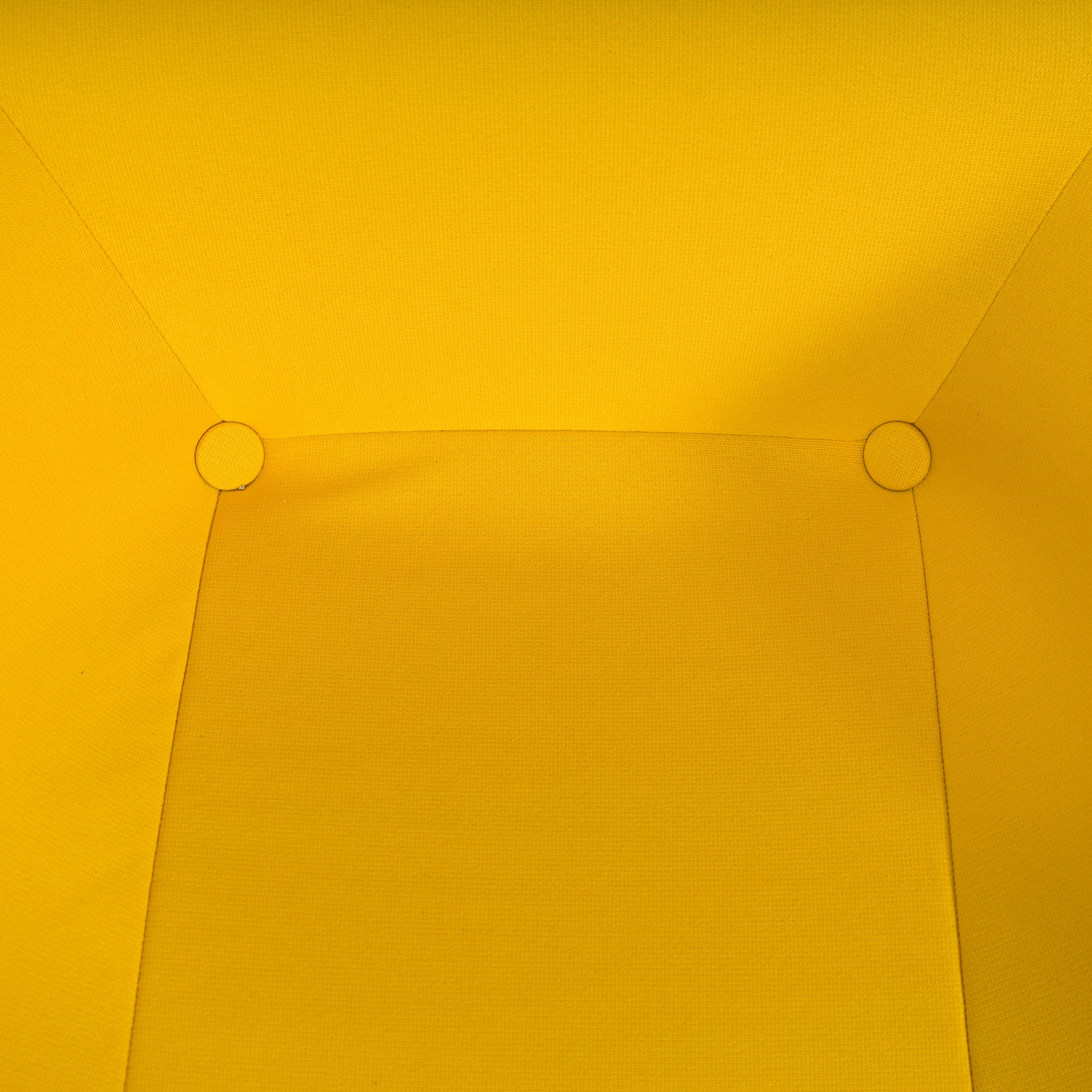 Fabric  B&B Italia by Gaetano Pesce Yellow Up Junior Armchair