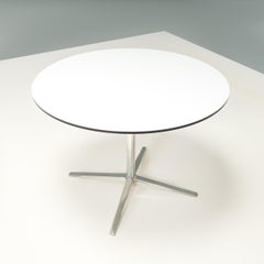 B&B Italia by Jeffrey Bernett Round Cosmos White Dining Table 100cm