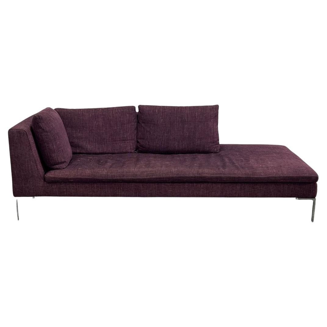 B&B Italia Charles Chaise Longue by Antonio Citterio