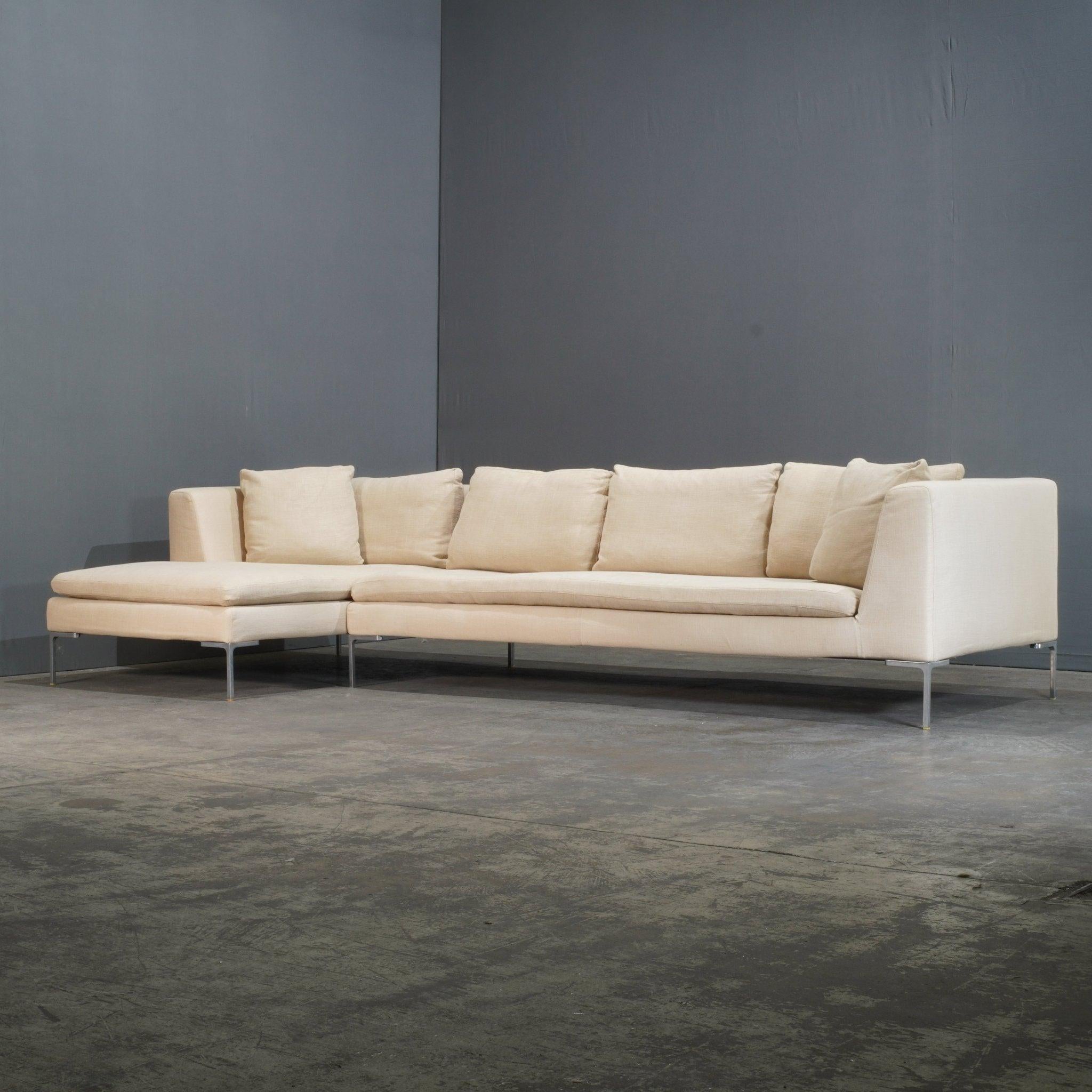 B&B Italia Charles Corner Sofa by Antonio Citterio 1