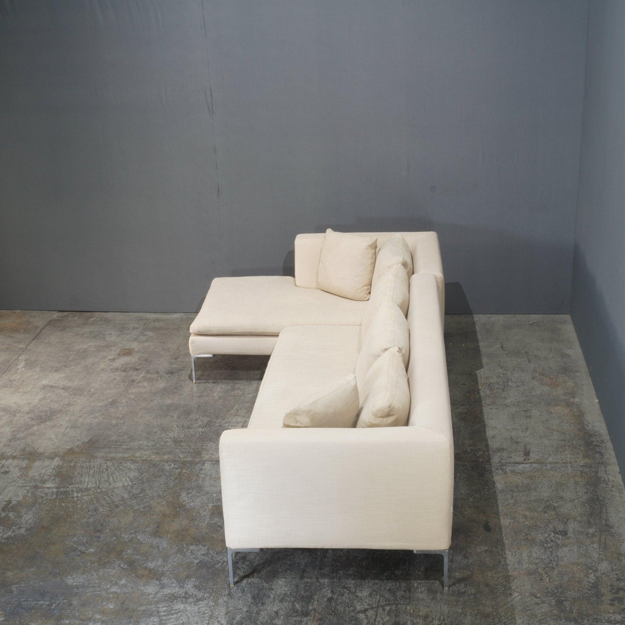 B&B Italia Charles Corner Sofa by Antonio Citterio 2