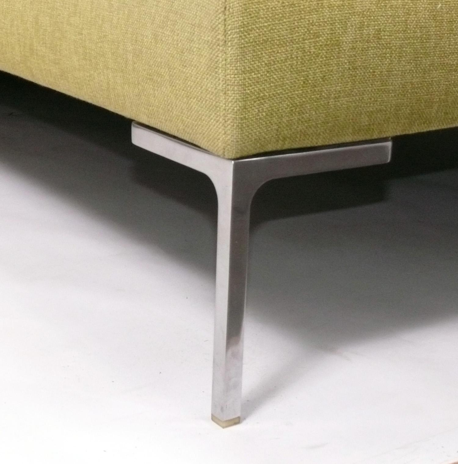 Italian B&B Italia Charles Sectional Sofa by Antonio Citterio