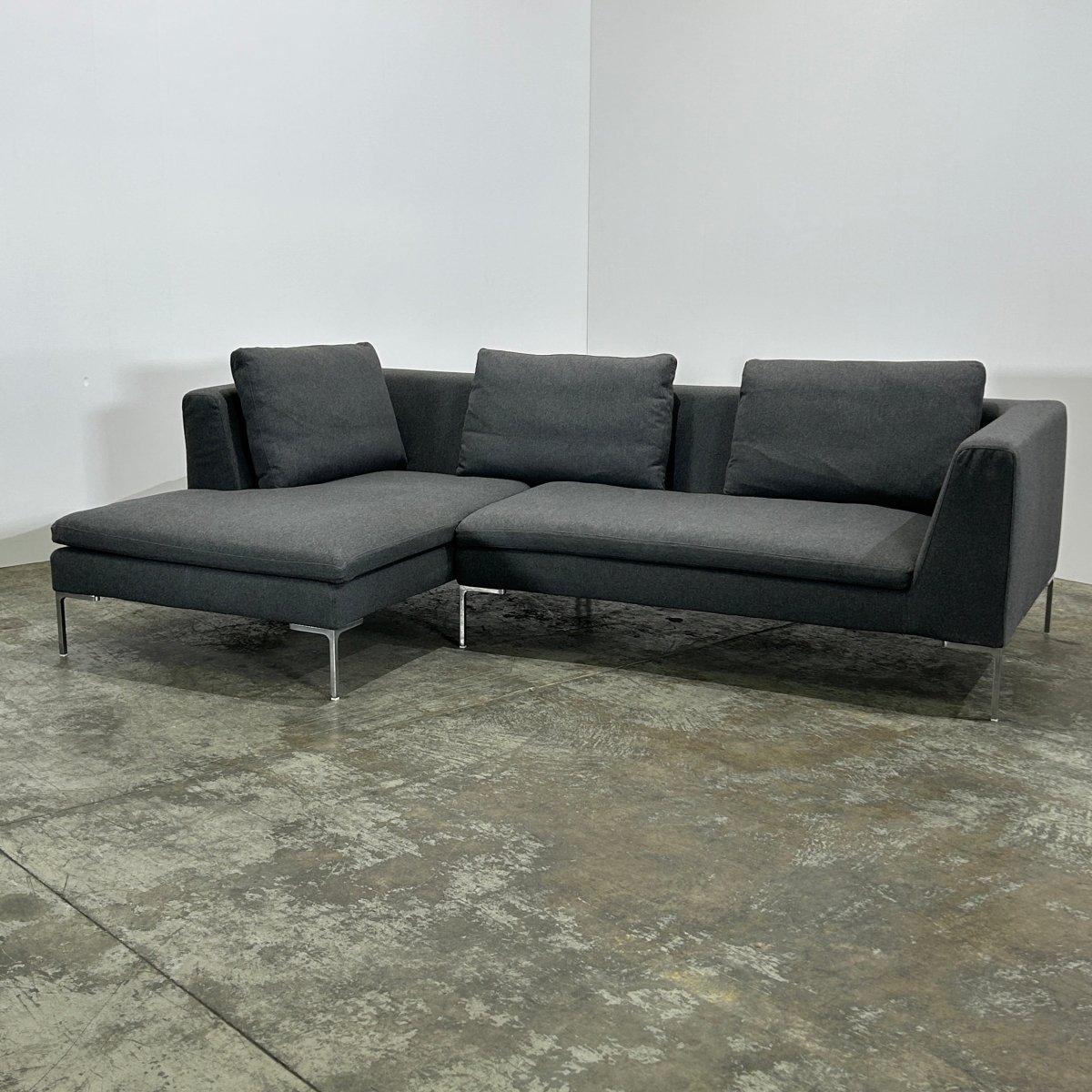 B&B Italia Charles Sectional Sofa von Antonio Citterio, Charles im Zustand „Gut“ im Angebot in Basildon, London