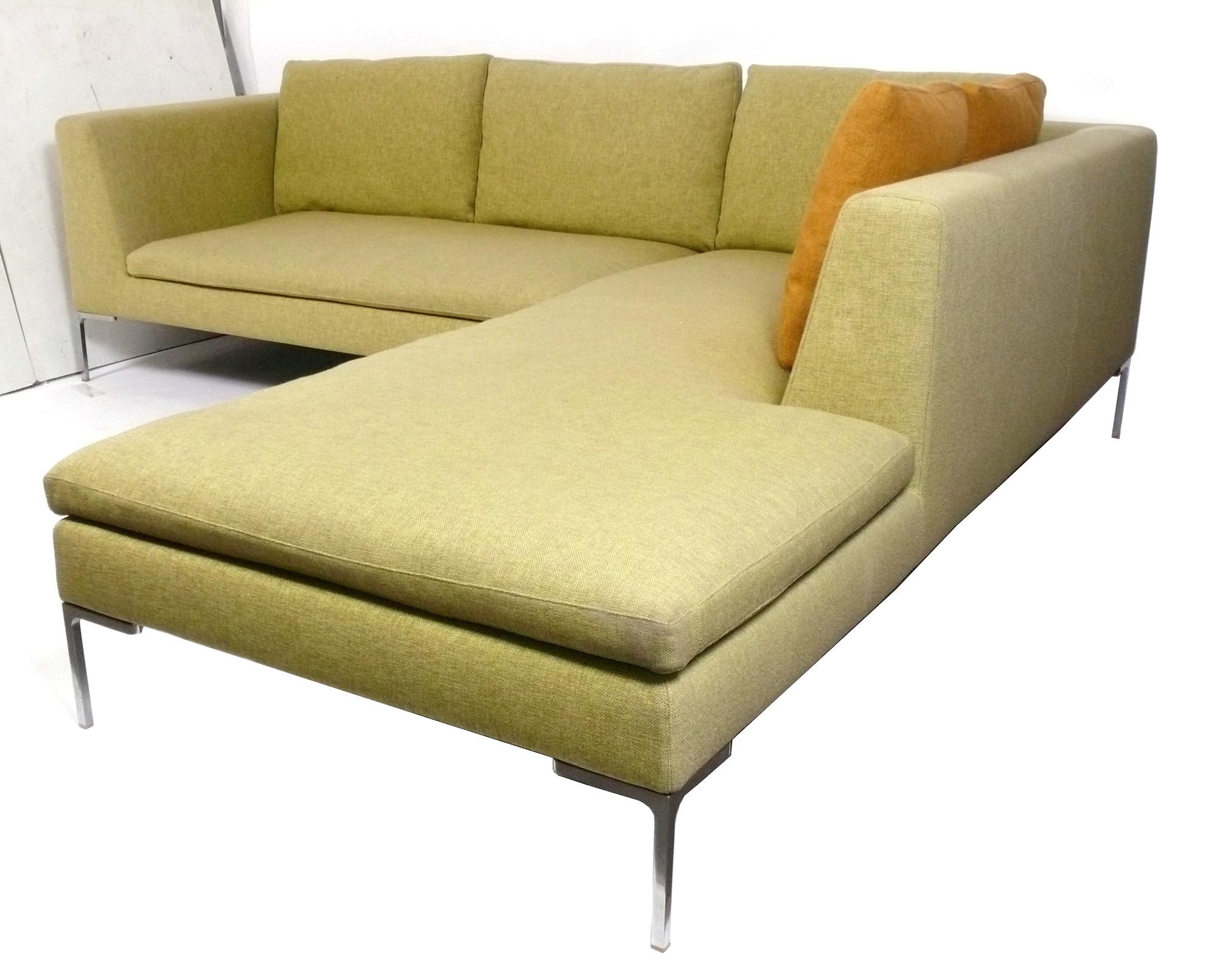 Contemporary B&B Italia Charles Sectional Sofa by Antonio Citterio