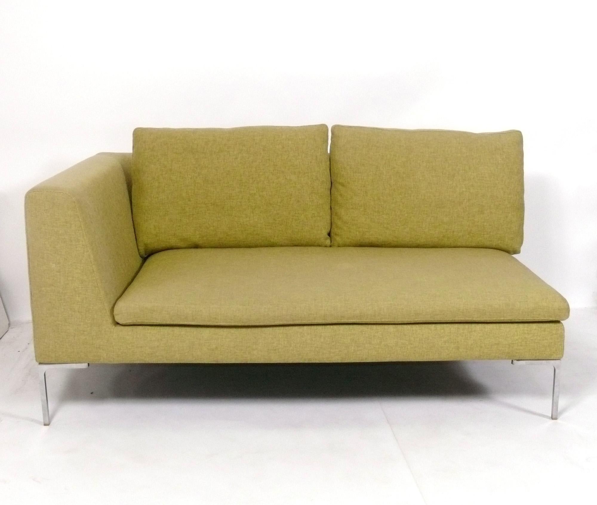 Metal B&B Italia Charles Sectional Sofa by Antonio Citterio