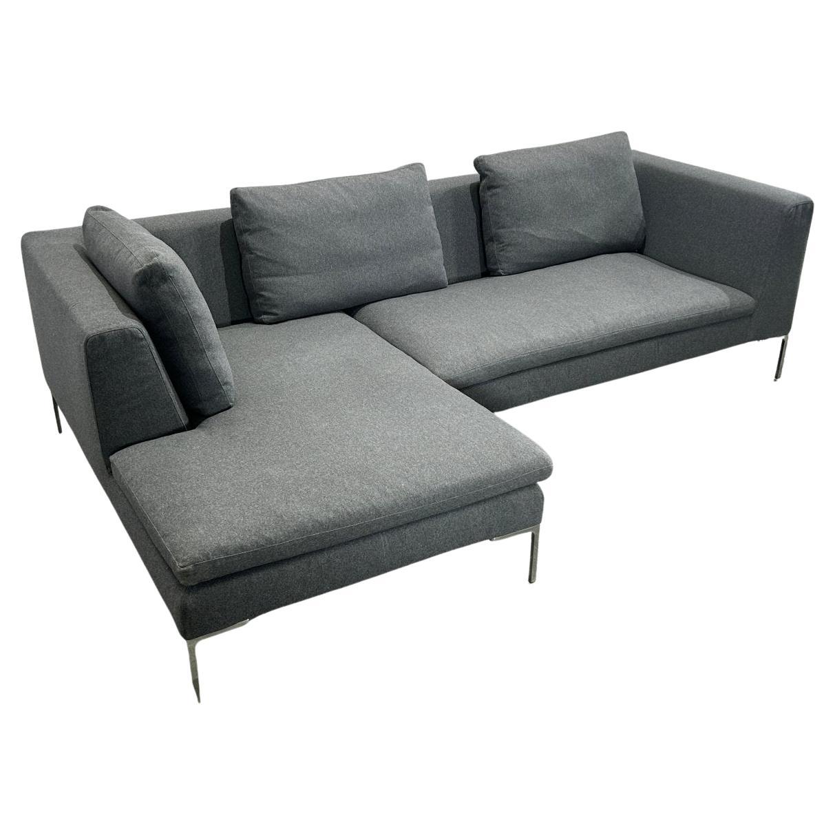 Divano componibile Charles di Antonio Citterio di B&B Italia