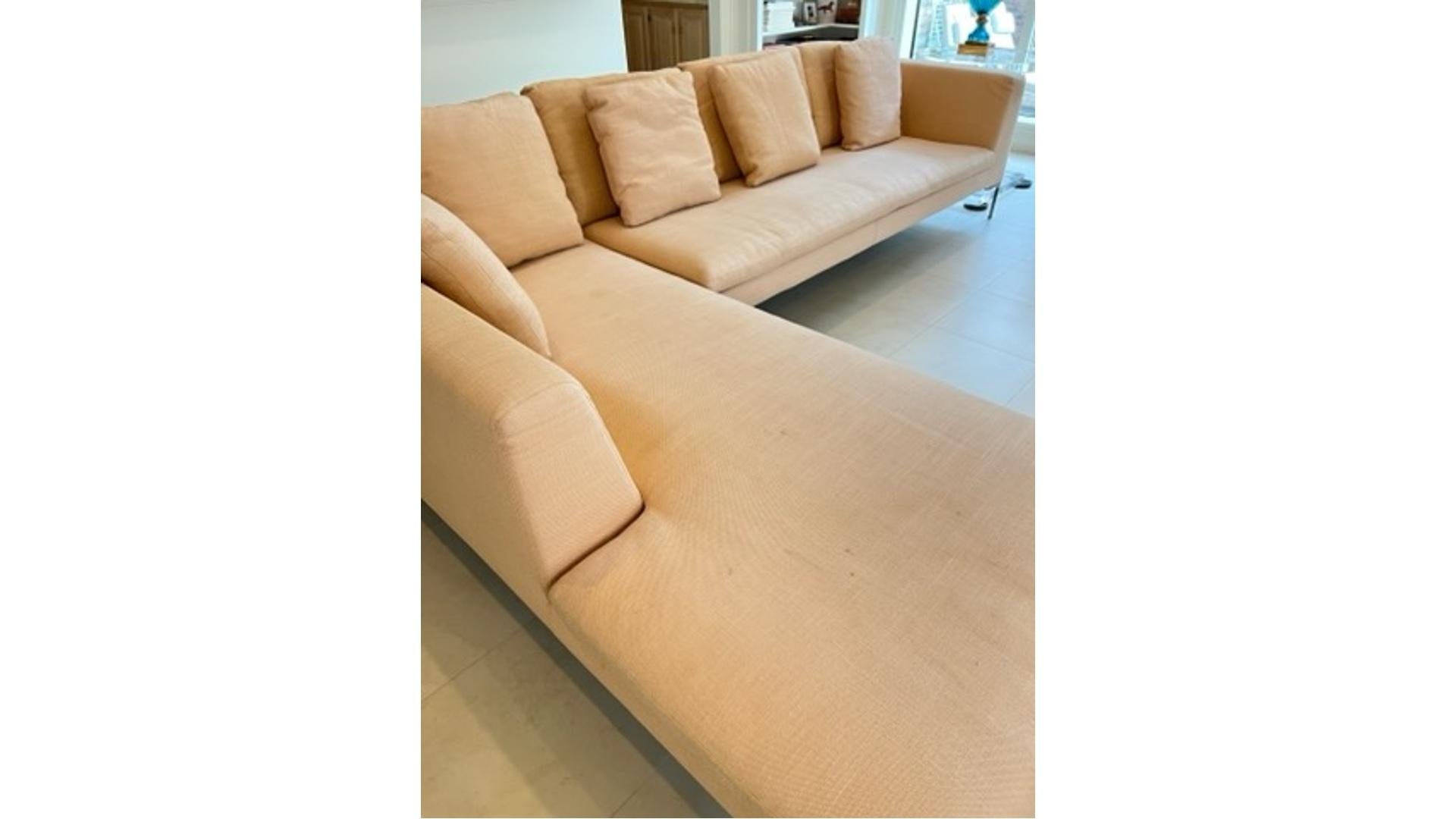Italian B&B Italia Charles Sectional Sofa