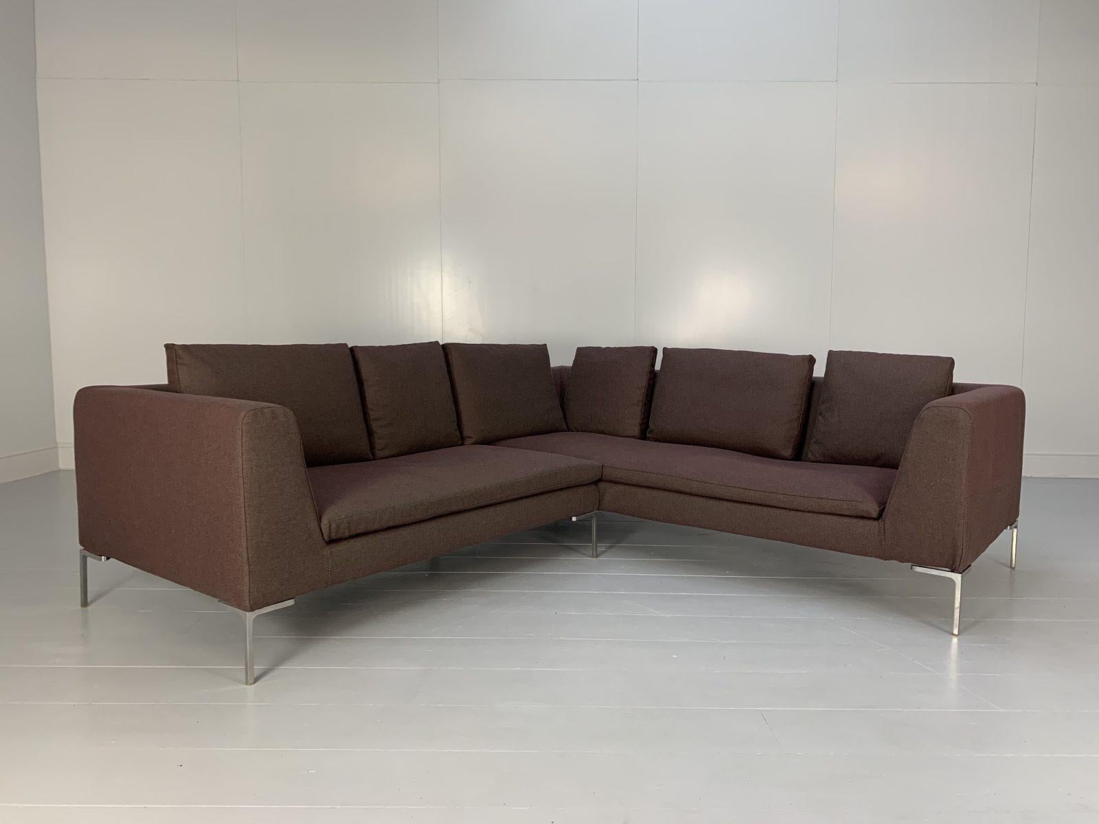 Hello Friends, and welcome to another unmissable offering from Lord Browns Furniture, the UK’s premier resource for fine Sofas and Chairs.

On offer on this occasion is an iconic “Charles” 3-Section L-Shape Sofa (consisting of a CH156S, and a