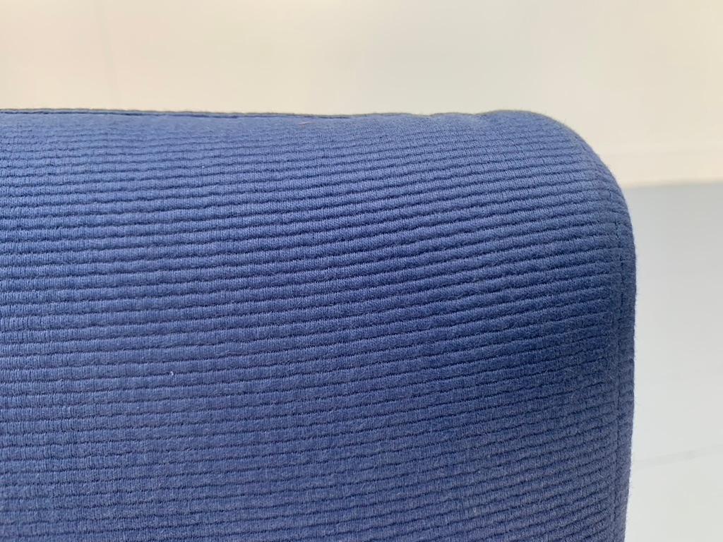 B&B Italia „Florence“ Sessel „Florence“ - In mittlerem Blau mit Stoff im Angebot 6