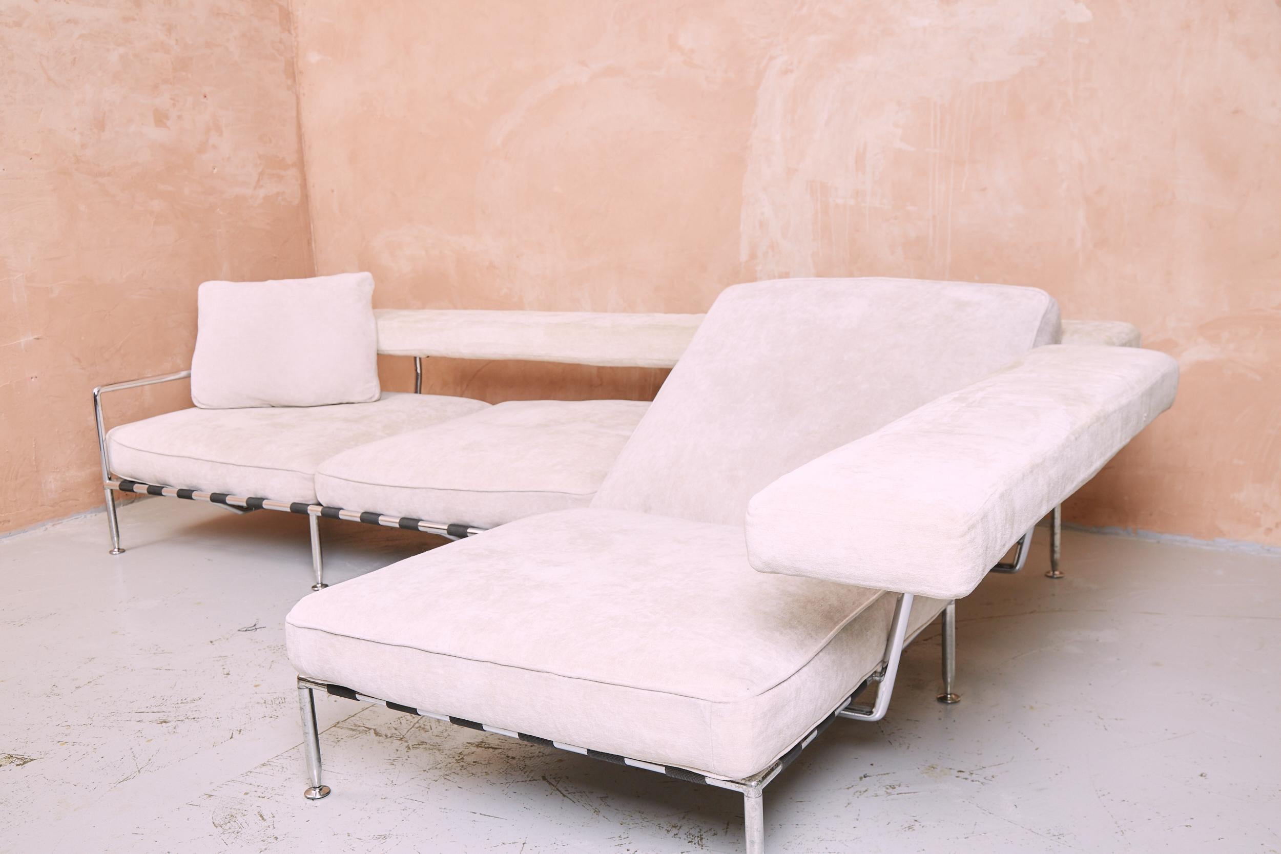 B&B Italia Free Time Sofa by Antonio Citterio, 1990s For Sale 8