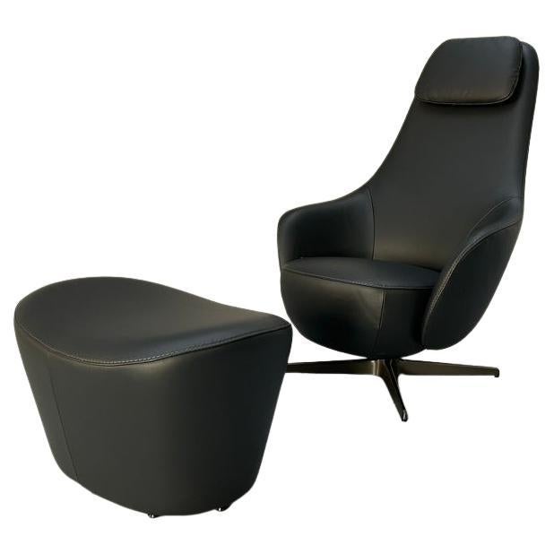 B&B Italia Sillón y Otomana "Harbor" - En Piel "Gamma en venta