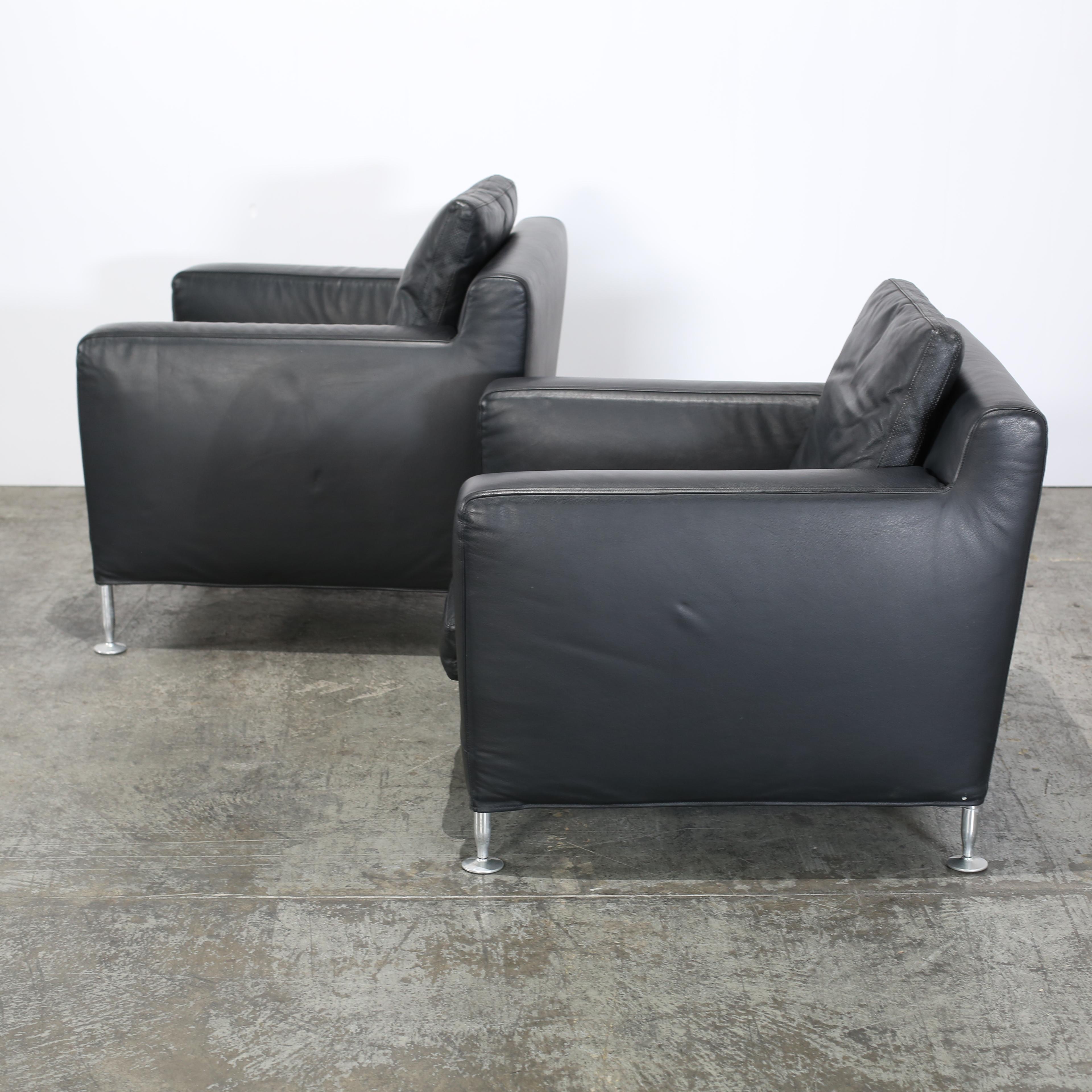 B&B Italia Sillones Harry, set de dos siglo XX en venta