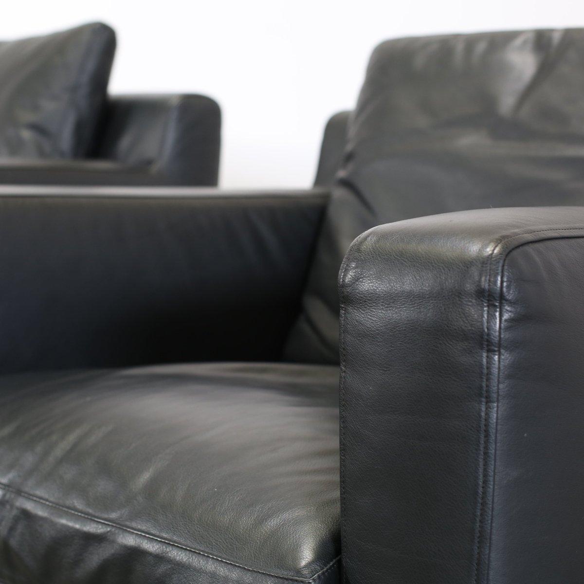 B&B Italia Sillones Harry, set de dos Cuero en venta