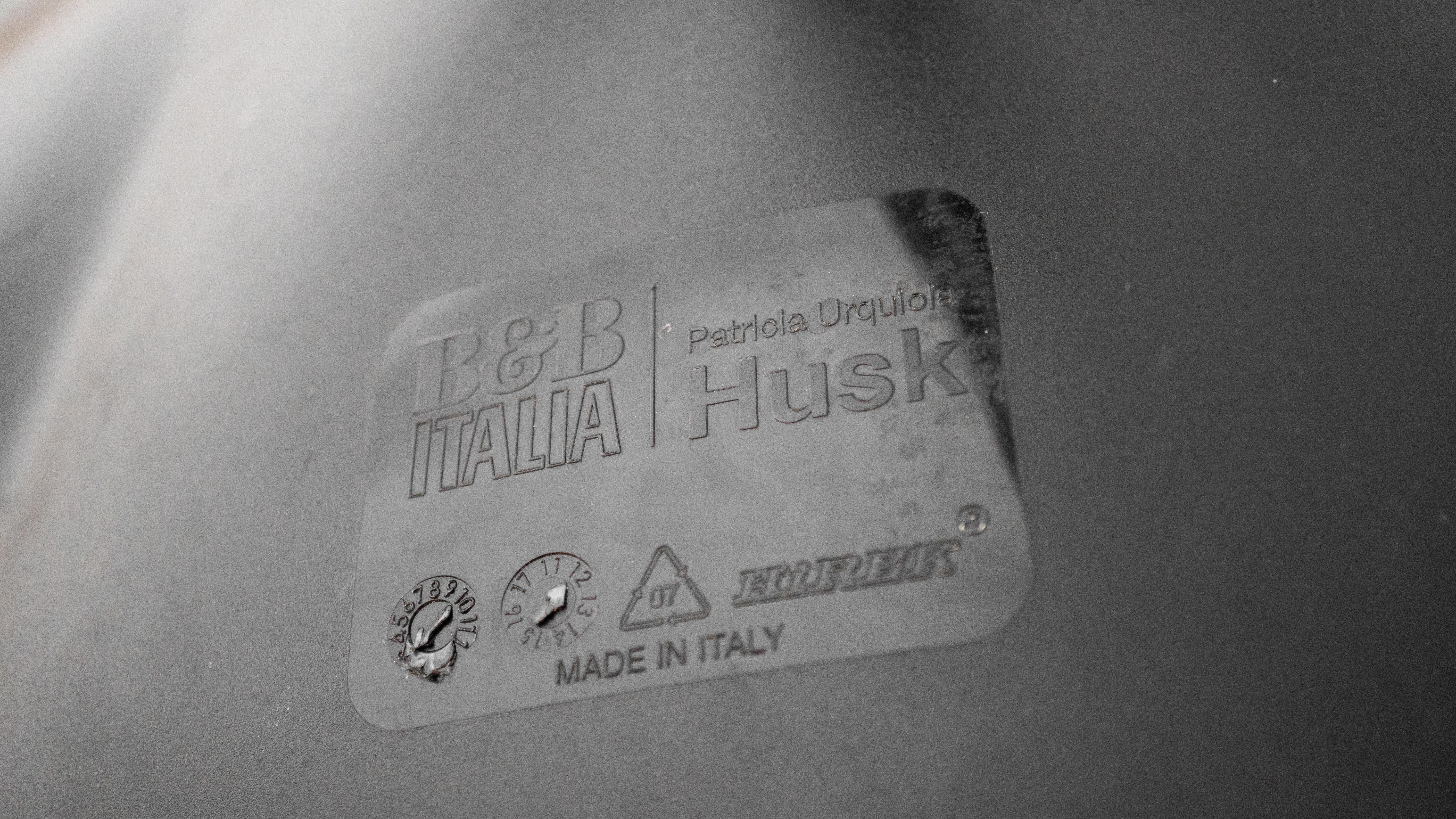 B&B Italia Husk Leather Lounge Chair by Patricia Urquiola For Sale 6