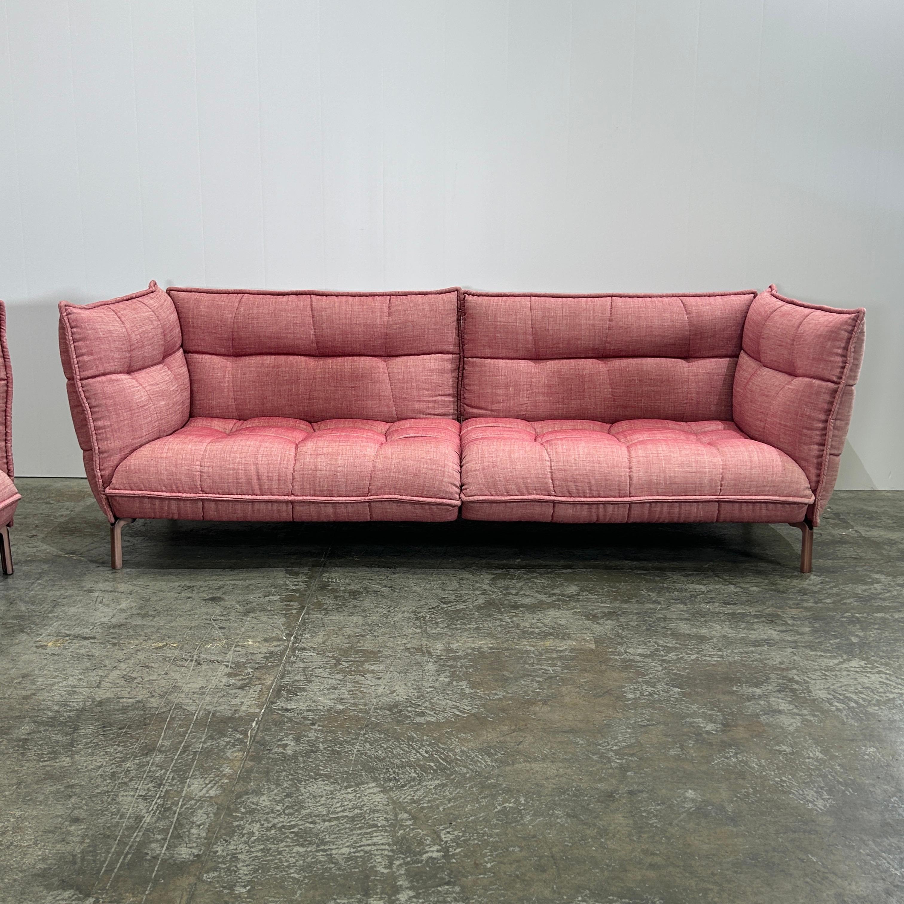 B&B Italia Husk Sofa von Patricia Urquiola, Zweier-Set im Angebot 3