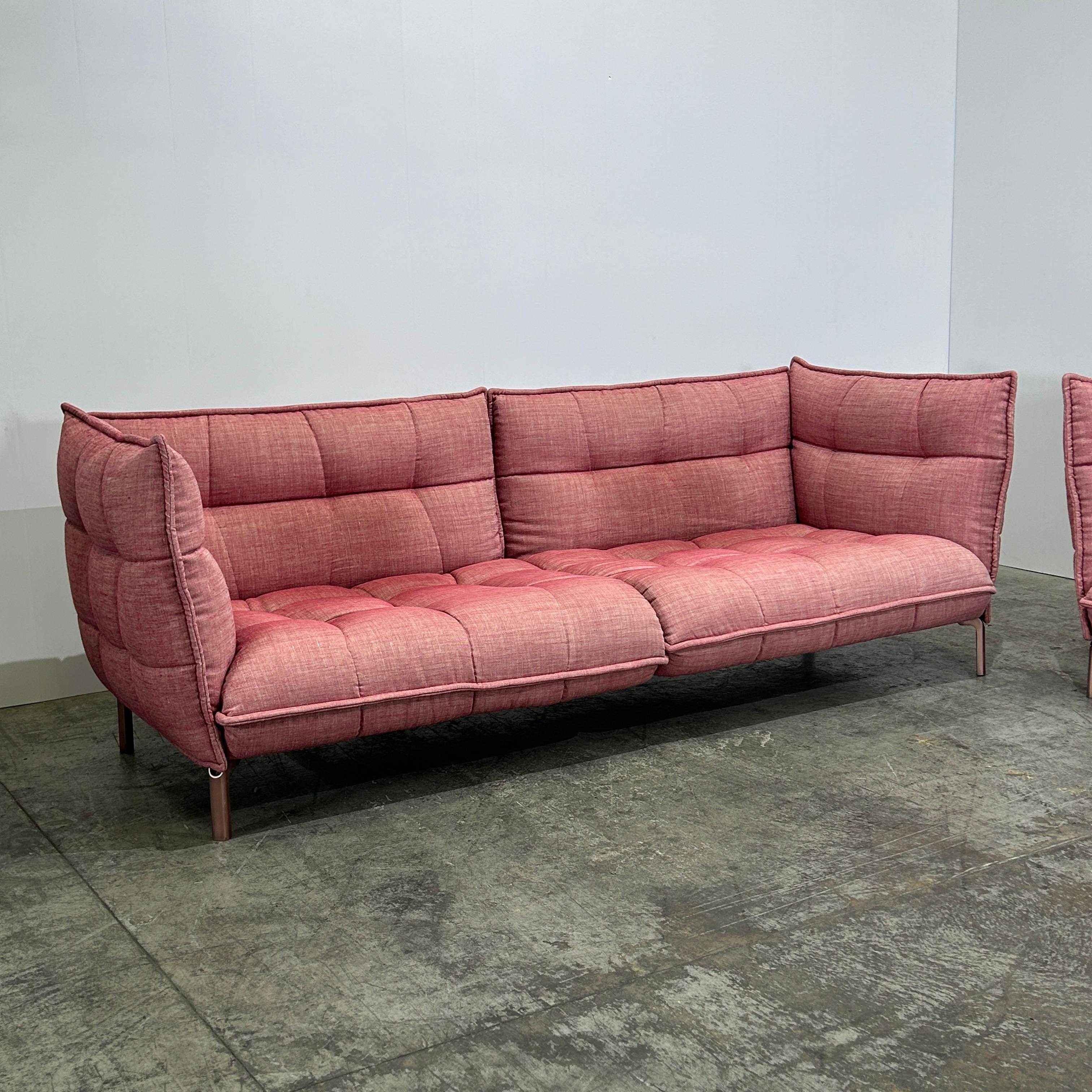 B&B Italia Husk Sofa von Patricia Urquiola, Zweier-Set im Angebot 4