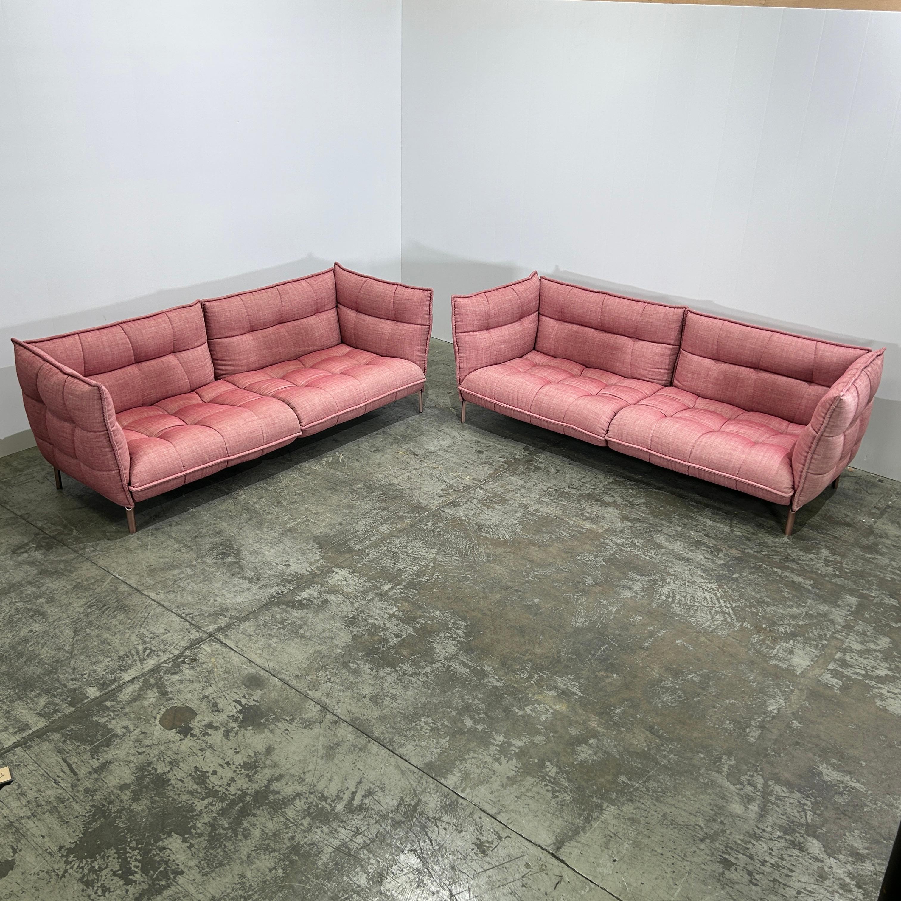 B&B Italia Husk Sofa von Patricia Urquiola, Zweier-Set im Angebot 5
