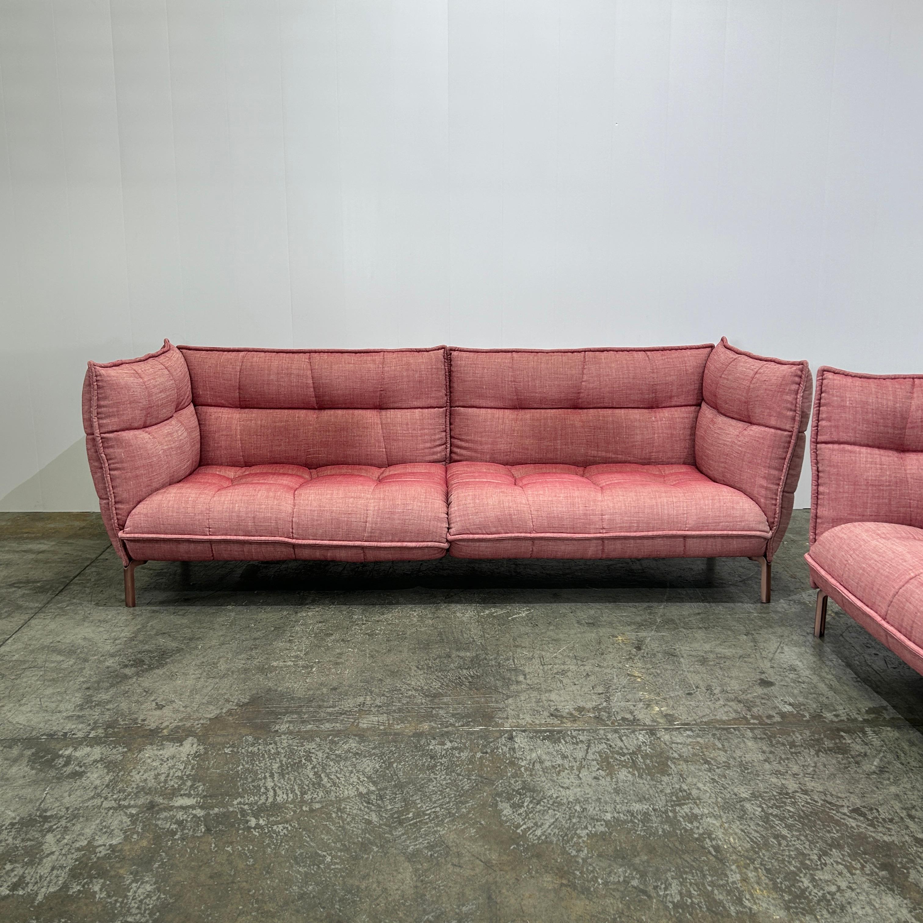 B&B Italia Husk Sofa von Patricia Urquiola, Zweier-Set im Angebot 1