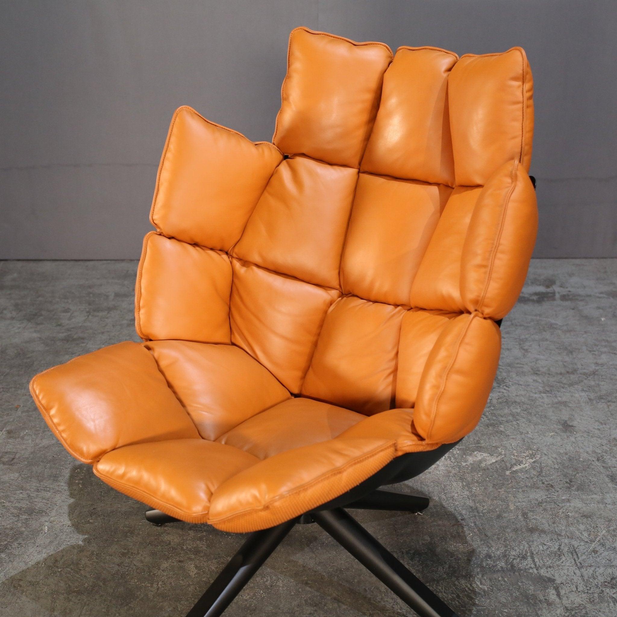 Italian B&B Italia Husk Swivel Chair by Patricia Urquiola