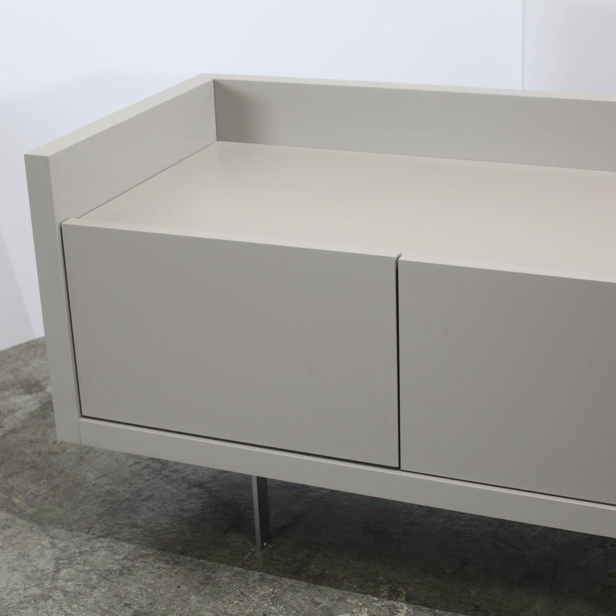 Italian B&B Italia Liagò Chrome Steel Storage Unit by Piero Lissoni For Sale