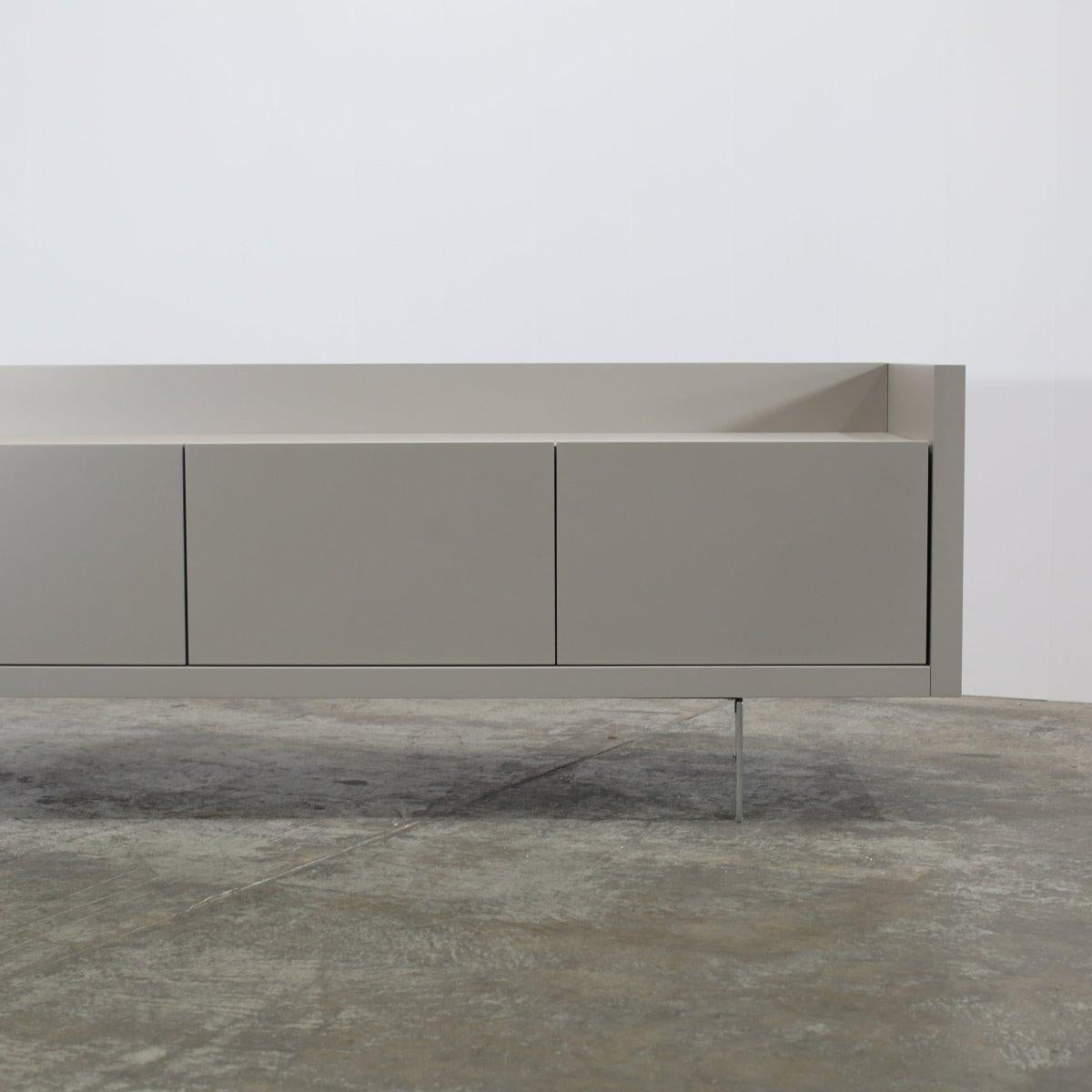 B&B Italia Liagò Chrome Steel Storage Unit by Piero Lissoni In Good Condition For Sale In Basildon, London