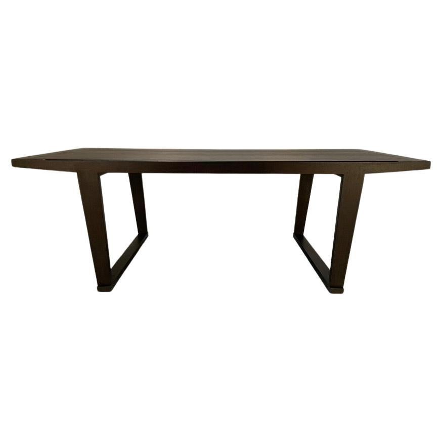 Table à manger "Lucullo" de B&B Italia -  En wengé naturel en vente