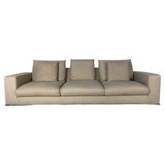 Used B&B Italia “Marcel” 3-Seat Sofa, in Linen 