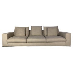 B&B Italia “Marcel” 3-Seat Sofa, in Linen