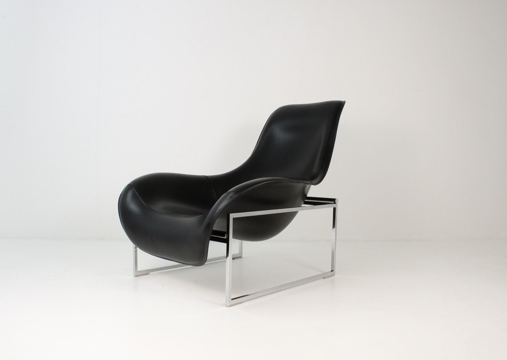 Post-Modern B&B Italia Mart Lounge Chair Antonio Citterio