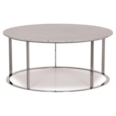 B&B Italia Mera Marble Table White Coffee Table