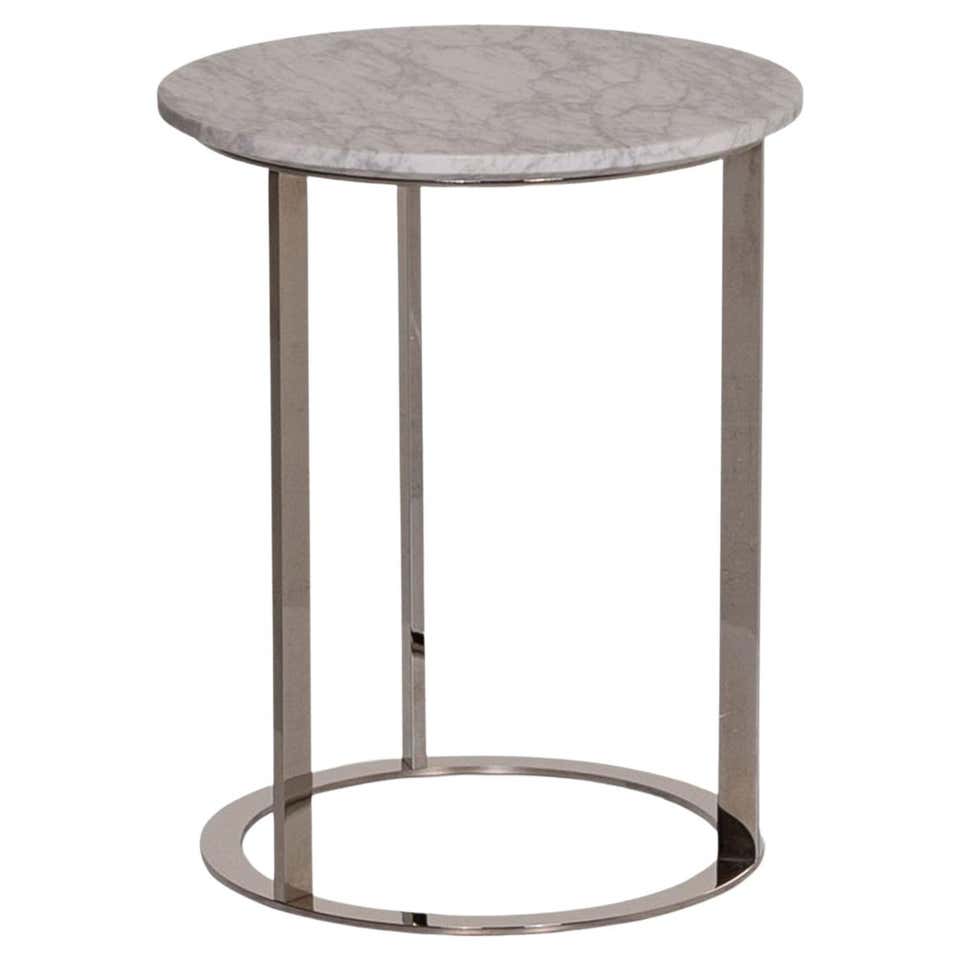 B&B Italia Fat-Fat Leather Coffee Table Black Storage Space For Sale at ...