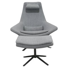 B&B Italia Metropolitan Armchair & Footstool