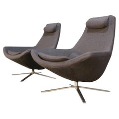 B&B Italia Metropolitan High Back Lounge Chair