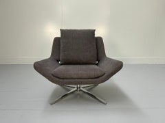 B&B Italia Sillón "Metropolitan ME84" - En tejido gris medio