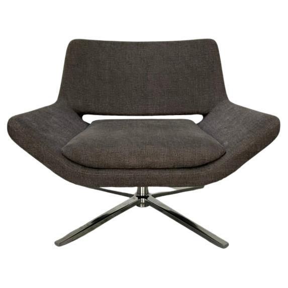 B&B Italia "Metropolitan ME84" Sessel - Mittelgrauer Stoff