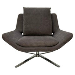 B&B Italia Sillón "Metropolitan ME84" - En tejido gris medio