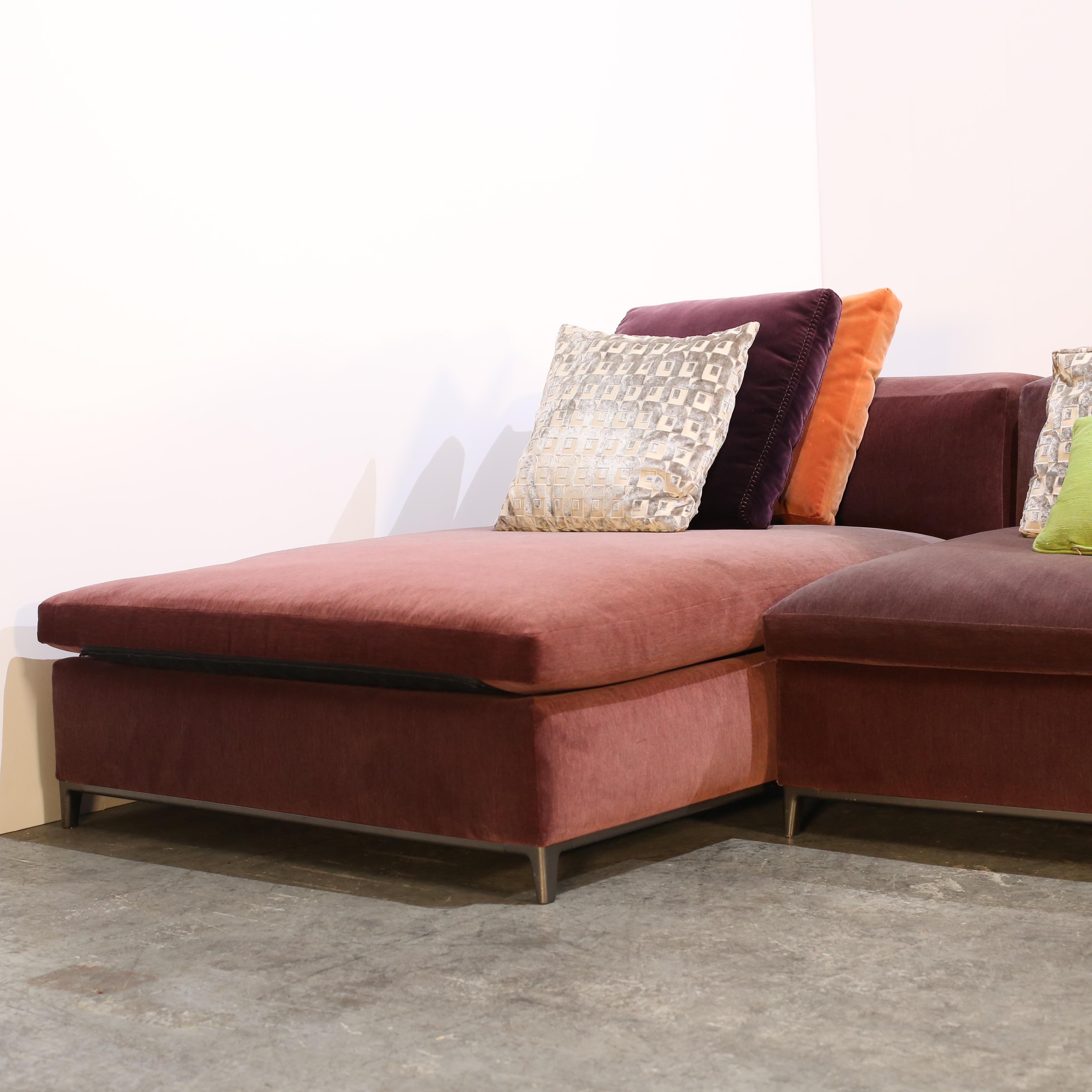Sofá modular B&B Italia Michel Club de Antonio Citterio Siglo XXI y contemporáneo
