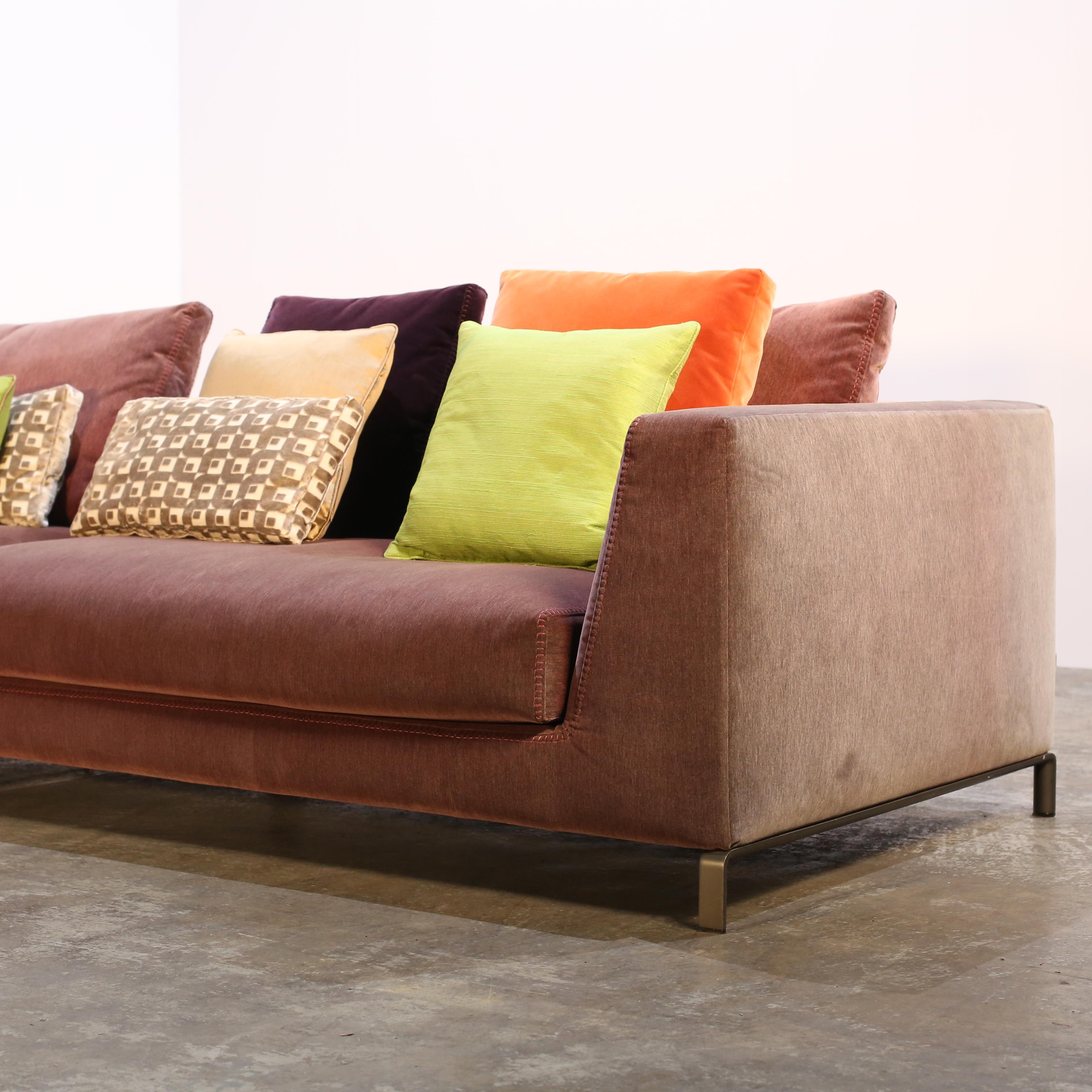 B&B Italia Michel Club Modular Sofa by Antonio Citterio For Sale 2