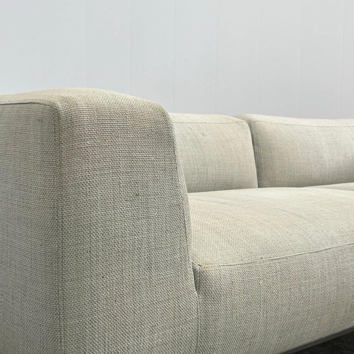 Fabric B&B Italia Michel Effe Sofa by Antonio Citterio For Sale
