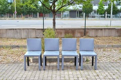 B&B Italia Model Arcadia Dining Leather Chair Paolo Piva Set of 4