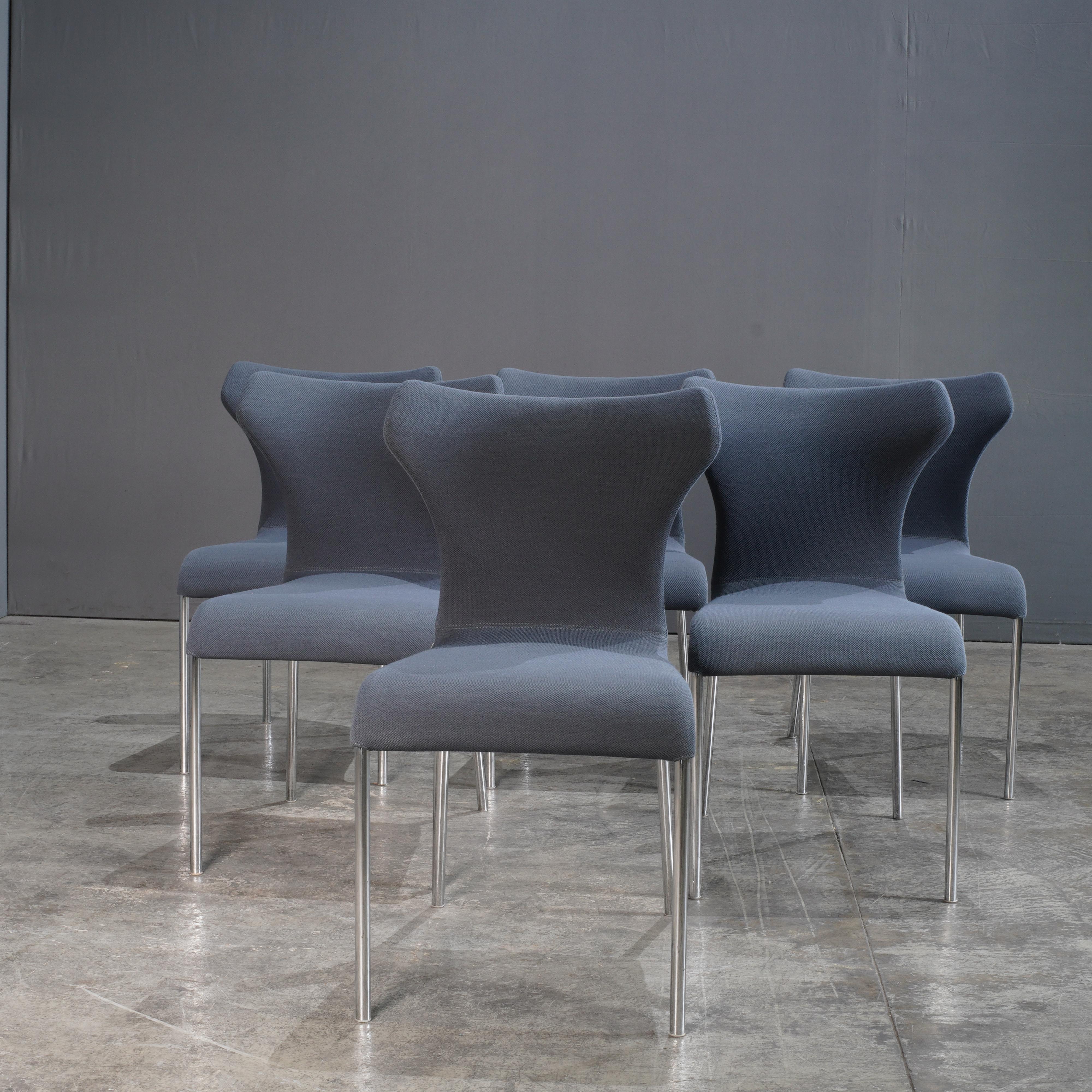 B&B Italia Papilio Black Dining Chair by Naoto Fukasawa 3