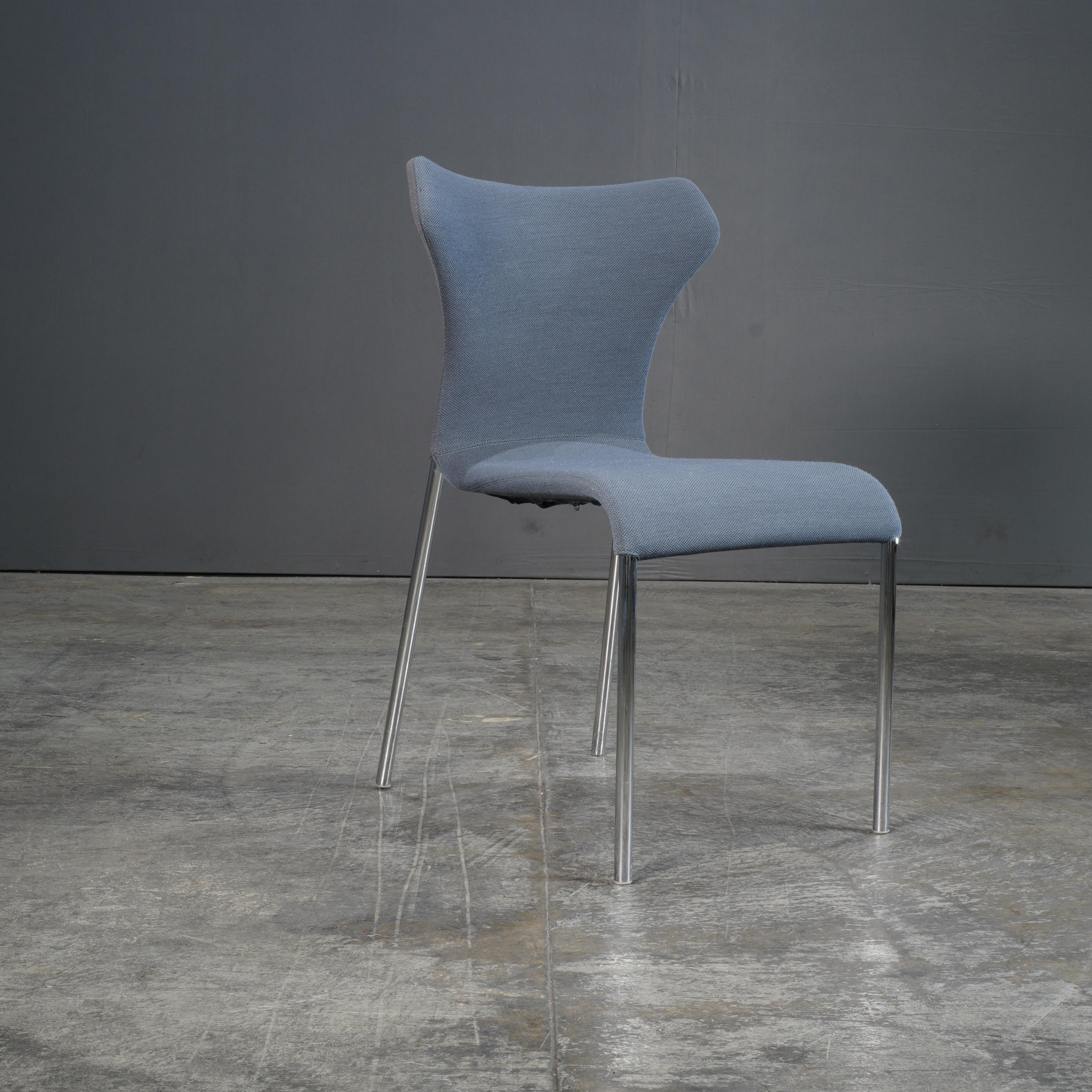 italien B&B Italia Papilio Black Dining Chair by Naoto Fukasawa