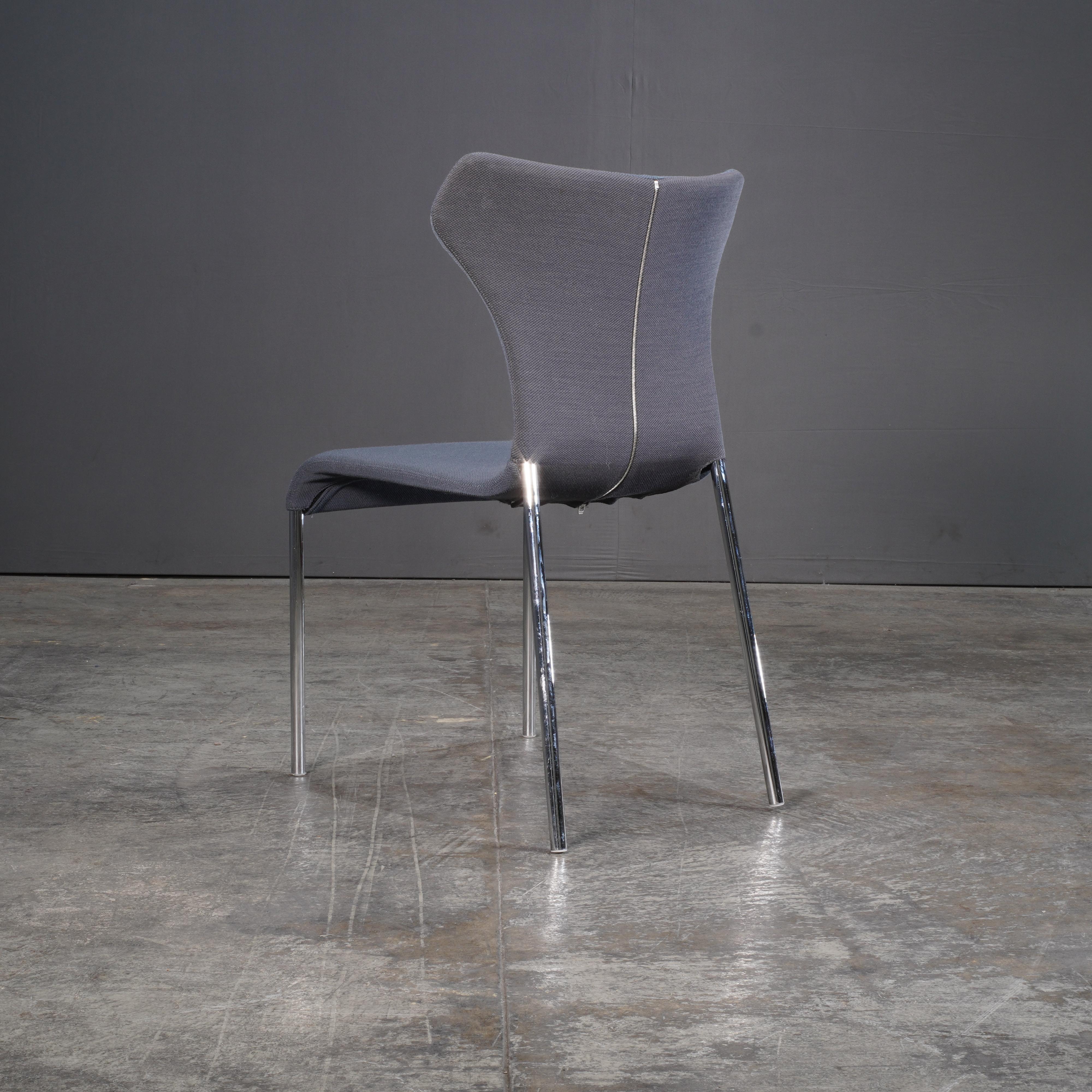 B&B Italia Papilio Black Dining Chair by Naoto Fukasawa 1