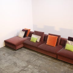 B&B Italia Plum Ray Modular Sofa by Antonio Citterio